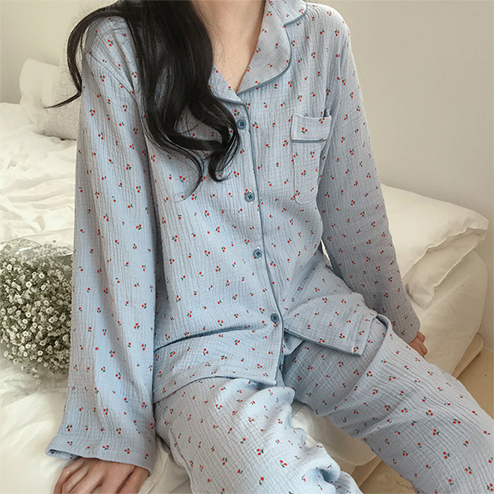 cherry pajama set