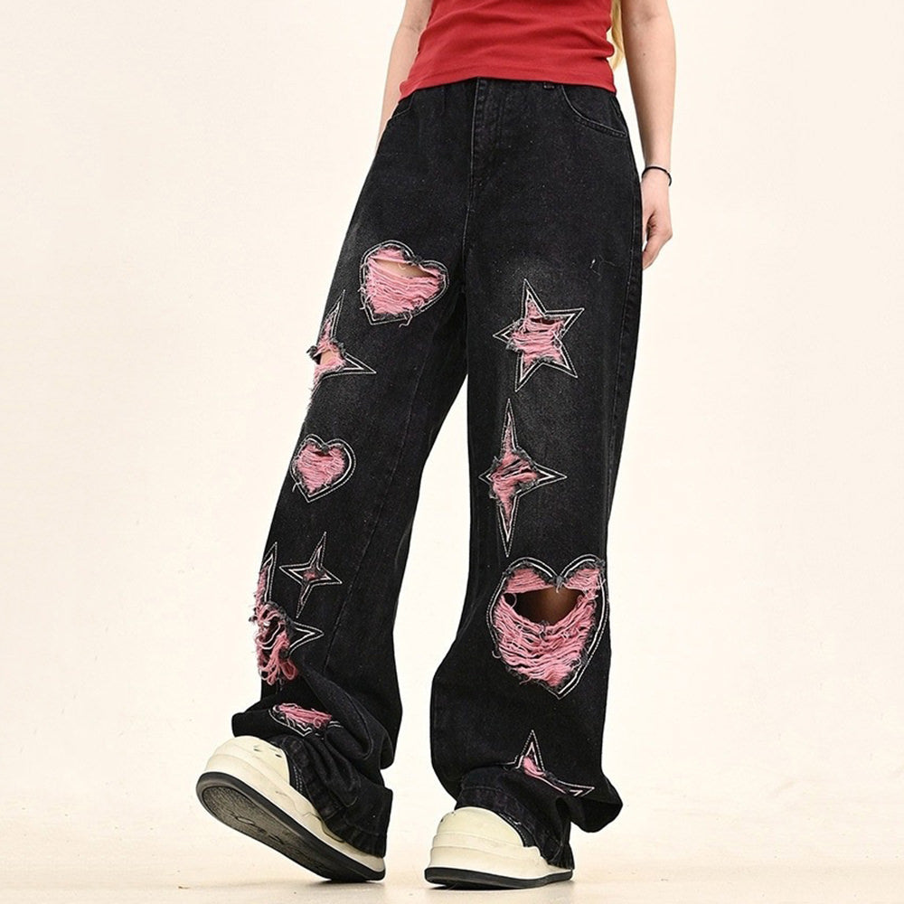 emo phase wide leg jeans