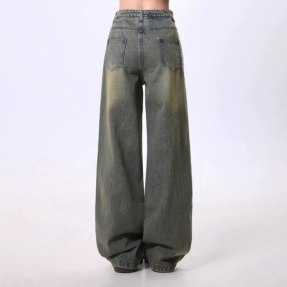 star distressed jeans
