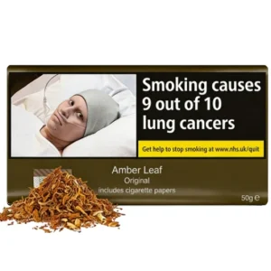 amber leaf hand rolling tobacco （5 pack bundle）